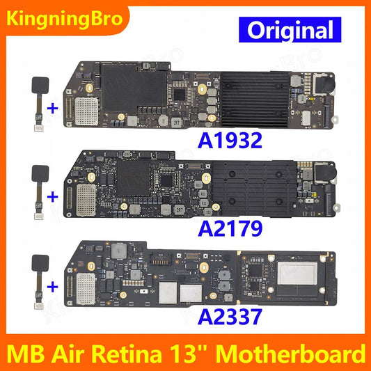 Placa-mãe A1932 Original Para Macbook Air 13" A1932 A2179 A2337 Placa Lógica 820-01521-A 820-01958-A 820-02016-A 2018 2019 2020