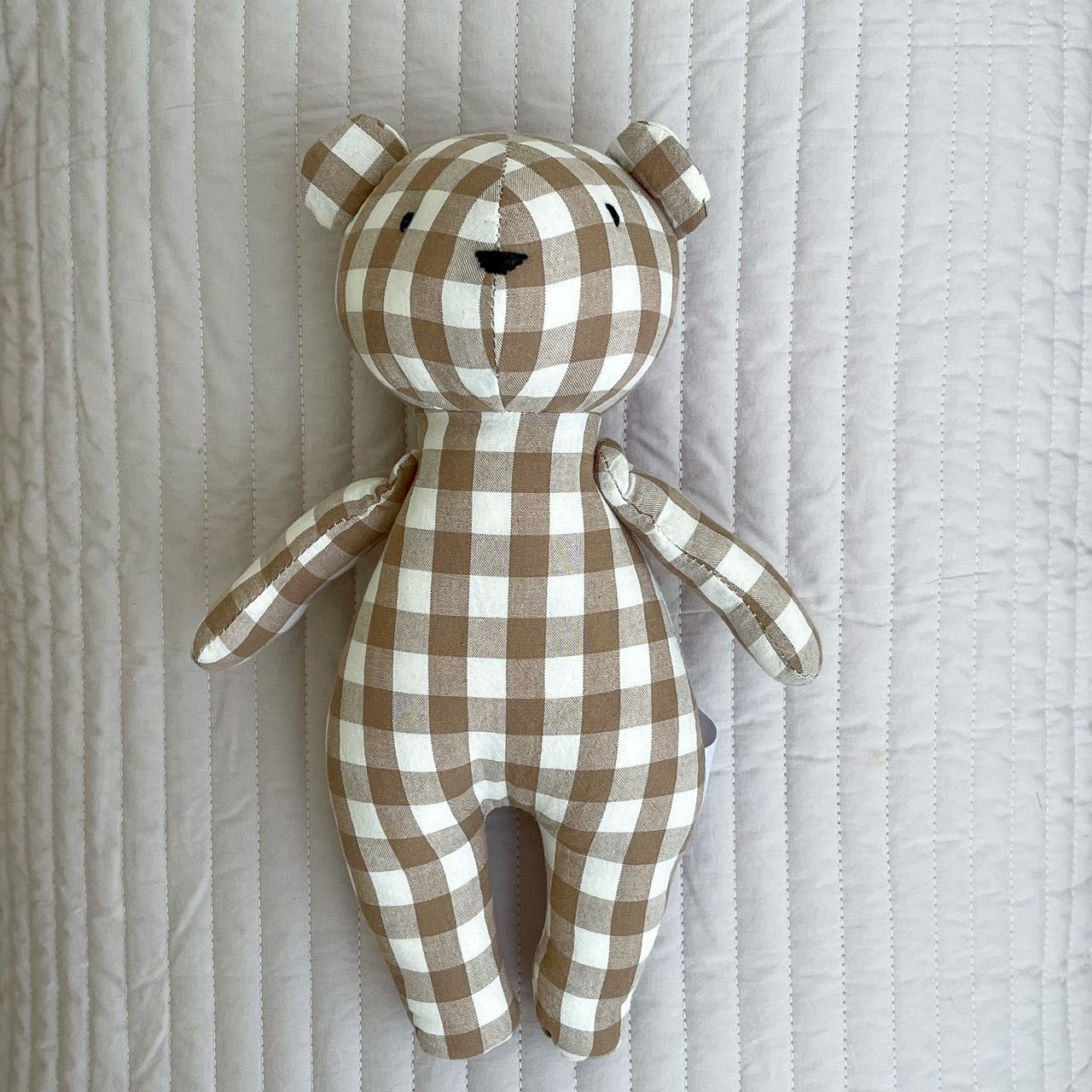 2024 New Little Bear Cloth Art Doll Cute and Creative Cloth Doll Doll Doll Adorable Baby Comfort Toy