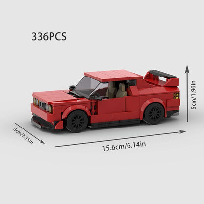 MOC Carro Esportivo de Corrida Veículo Cidade Speed Racer Modelo Técnico Blocos de Construção Tijolos Supercarro F1 Brinquedos Infantis Presentes para Meninos NSX