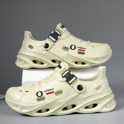 Men Outdoor Sandals Men's Outdoor Sandals Sport Slippers Beach Slides Breathable Clogs Men Casual Garden Shoes Non-slip Hiking