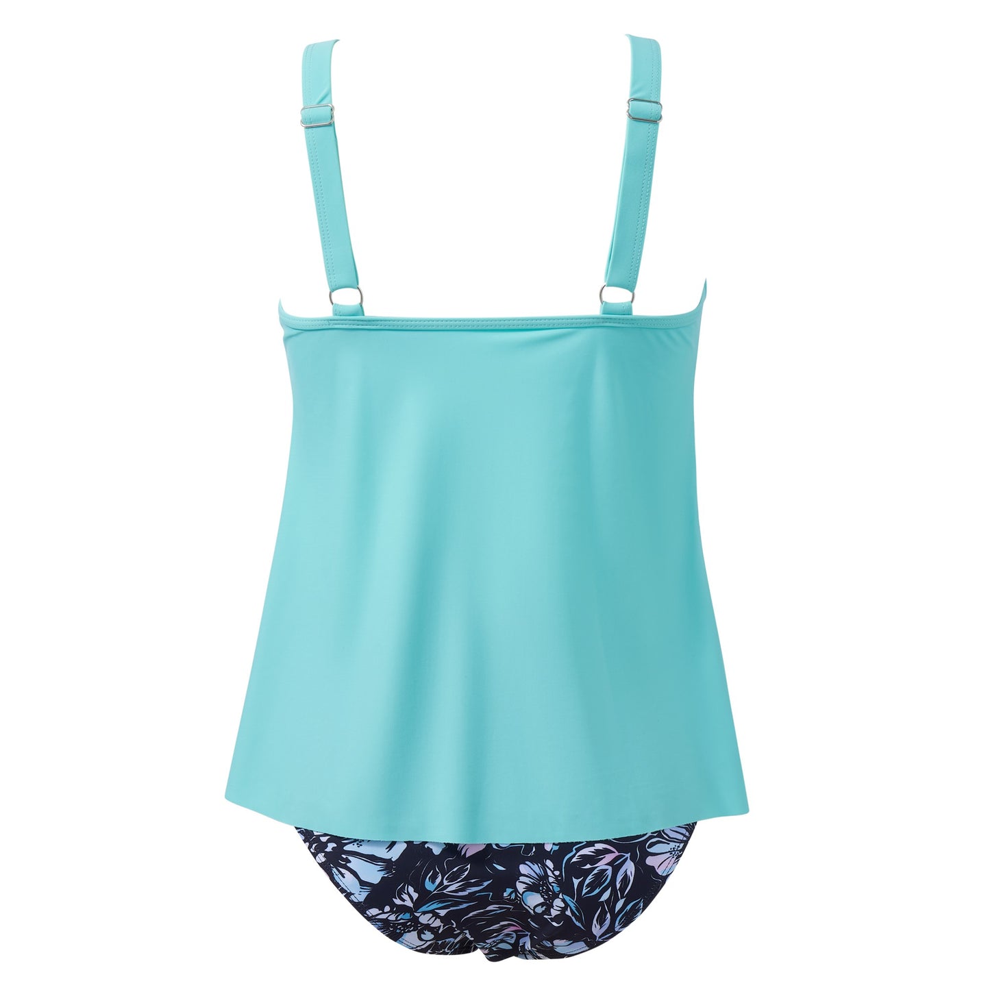 Women Tummy Control Tankini Bathing Suits High Waisted Padded Swimwear Plus Size Beachwear Swimsuit Bikini Sets Female