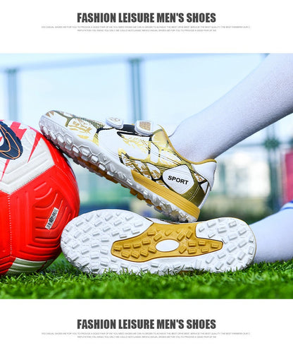New Kids Football Boots Non Slip Professional Fast Children Football Shoes Original Boys Soccer Shoes Indoor Match Ultralight