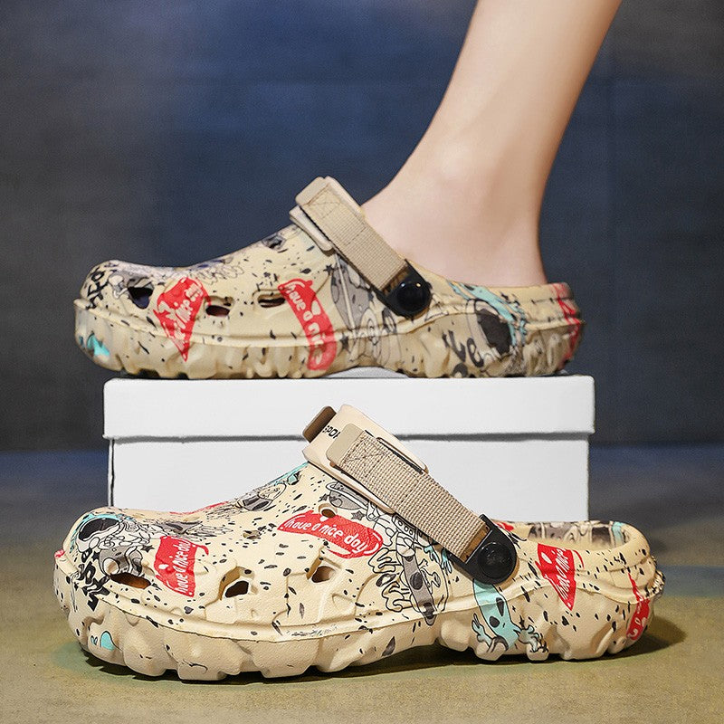 Man Shoes EVA Slippers Summer Men Garden Clogs 2025 Summer Slippers for men Outdoor Slide Soft Beach Shoes Male Summer Sandals