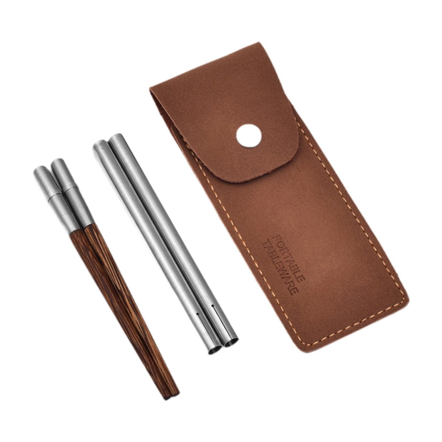 Hashis de Madeira Portáteis, Leves e Versáteis com Bolsa de Armazenamento para Uso Externo