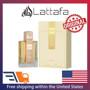 Lattafa Angham Eau de Parfum Spray for Unisex 100ml Original Arab Perfumes Lasting Oriental Vanilla Pheromone Perfume Cologne