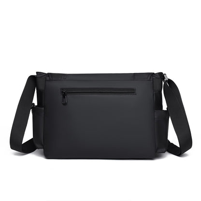 Single Shoulder Bag, Retro Mailman Bag, 2025 New Casual Crossbody Bag, Large Capacity Canvas Bag, Commuting Men's Bag