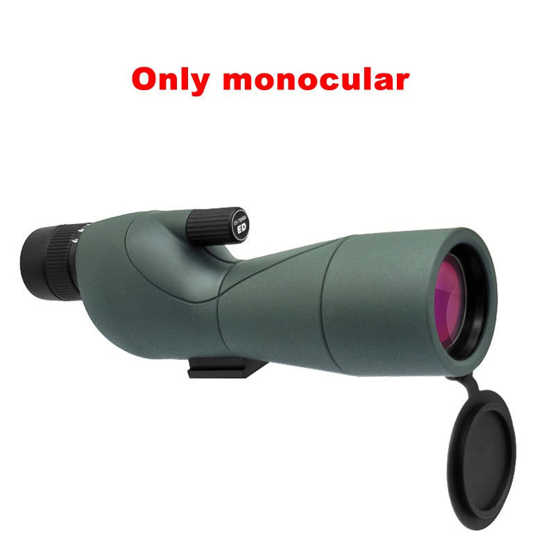 Luneta Terrestre com Zoom 25-75x60 Lente ED Poderoso Monocular Prisma Bak4 para Acampamento ao Ar Livre Observação de Pássaros Tiro Esportivo