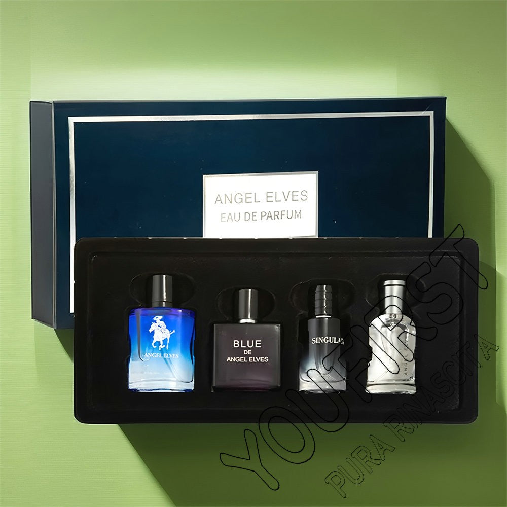 Brand Perfume Men For Date 120ml Pheromone Perfumes Masculinos Lasting Charming Man Spray Parfums Homme Gift Box 4 Pcs Set New