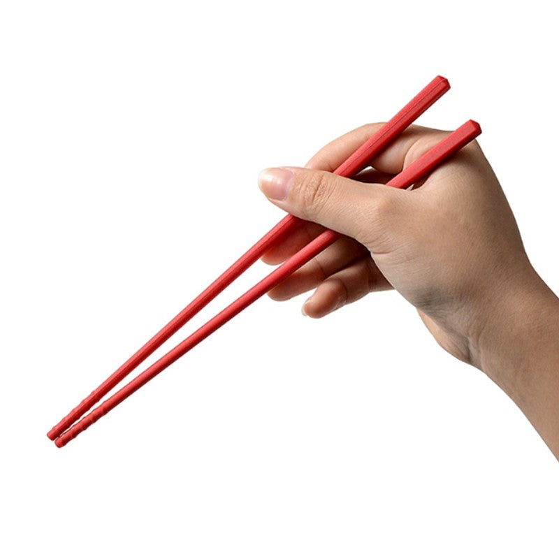 Conjunto de Hashis de Silicone Japoneses Antiderrapantes para Macarrão Sushi Kit Utensílios de Cozinha para Presente Jantar