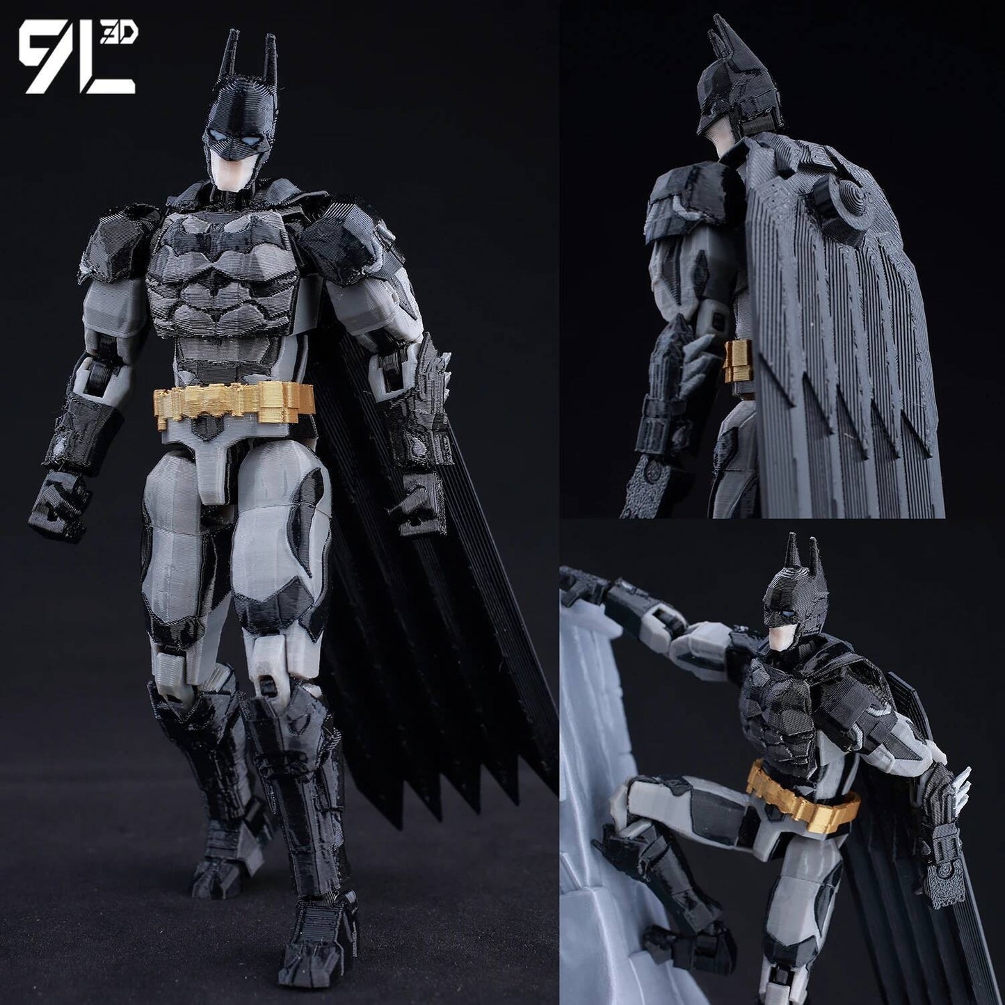 9L3D Superman Menino Invencível Batman Boneco Articulado LUCKY13 Multiarticulado Poseable T13 Titan13 Herói Modelo Dummy13 Brinquedos Colecionáveis