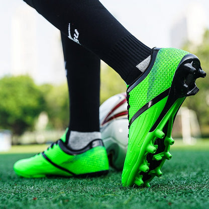 Training Men Soccer Shoes Society Cleats Professional Football Shoes Indoor Non-Slip Football Field Boots Low Cut Sneaker Unisex
