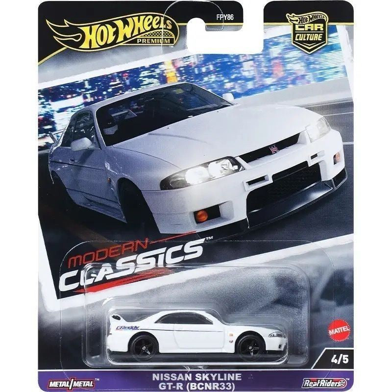 Novo Hot Wheels Premium Car Culture Premium Modern Classics Nissan Skyline Pandem Subaru Forester Sti Benz 190e Modelo 1/64 Fpy86
