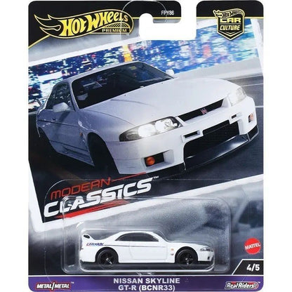 Novo Hot Wheels Premium Car Culture Premium Modern Classics Nissan Skyline Pandem Subaru Forester Sti Benz 190e Modelo 1/64 Fpy86