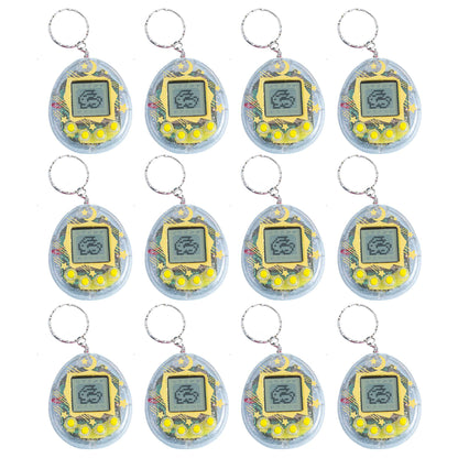 64-6PCS Virtual Pet Keychain Tamagotchi Electronic Toys for kids Video Game Party Favors Birthday Gifts School Classroom Prizes