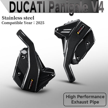 For Panigale V4 V4S Motorcycle exhaust system ti alloy modification muffler for Panigale V4 V4S Street Fighter V4 V4S 2025+