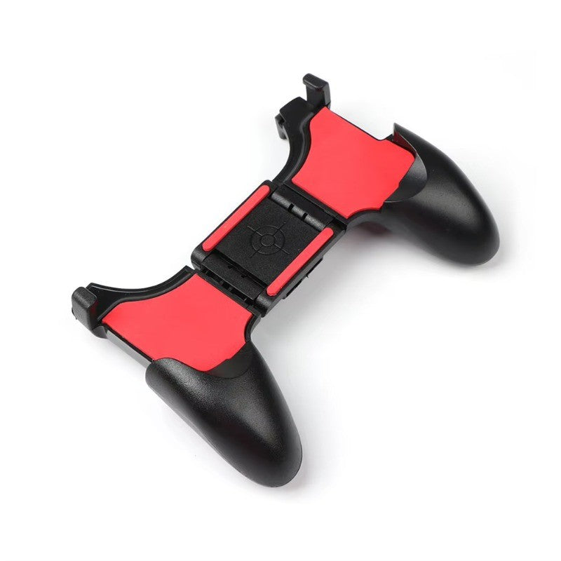 Portable 2 in 1 Mobile Game Controller PUBG Gaming Joystick Shooter Trigger Buttons Smartphone Gamepad for iPhone Android
