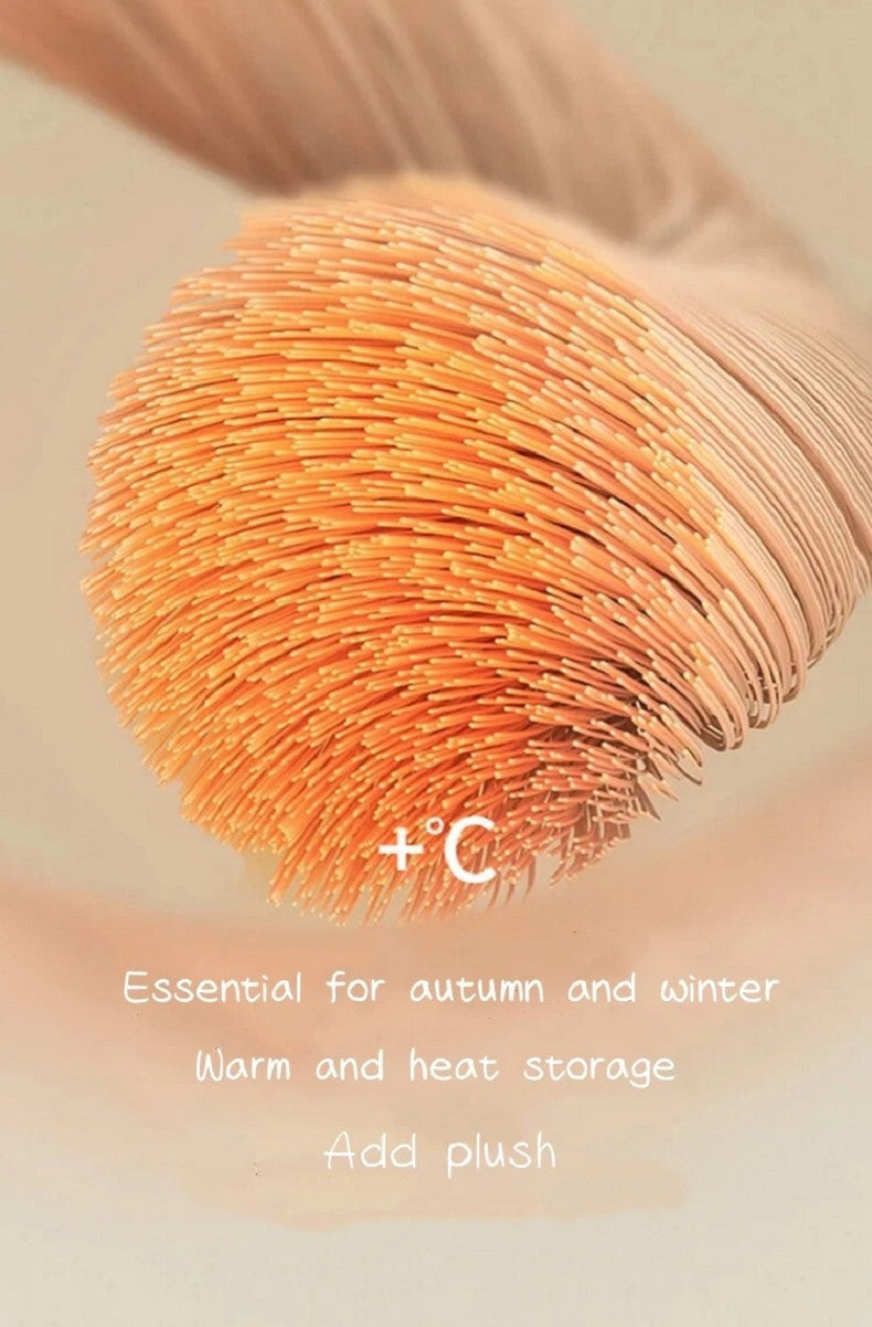 High quality plush thick men's sweater fashion brand letter embroidery winter warm round neck Korean casual knitted pullover