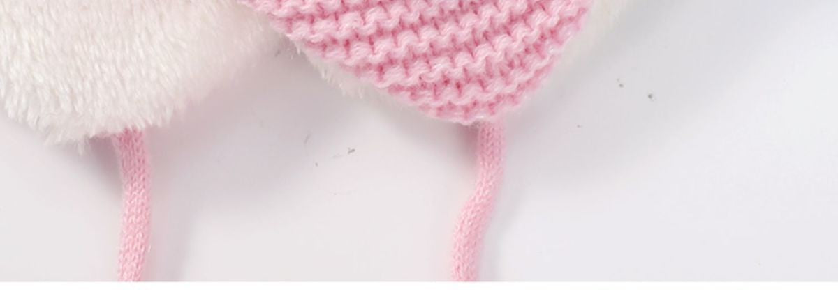 Conjunto infantil de gorro de lã e cachecol com animação da Elsa de Frozen da Disney, desenho animado, inverno, forro de veludo, espesso para manter aquecido