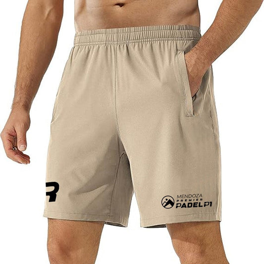 Boutique Summer Men's Running Shorts Fitness Men's Drawstring Tennis Shorts Badminton Basketball Professional Training Shorts