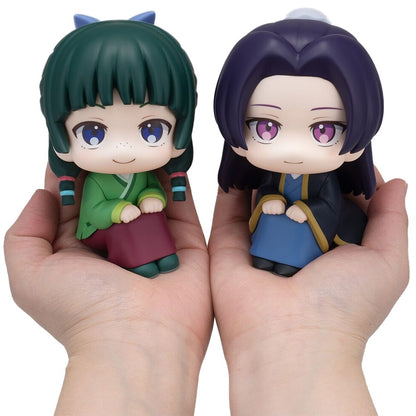 Figura de Anime Kusuriya no Hitorigoto de 8,5 cm Look Up Maomao Boneco de Ação Versão Q Jinshi Estatueta de PVC Coleção Modelo Brinquedos