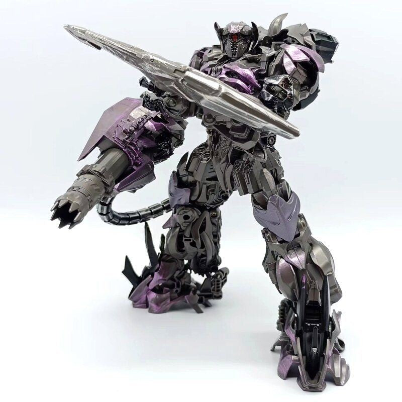 Brinquedo de Transformação BAIWEI TW1028 Shockwave ZS01 SS56 MP29 Guardião do Universo Robô de Deformação Liga Metálica Figura de Ação Modelo de Carro Presente