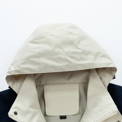 CHRLCK Unisex Waterproof Running Jackets Windproof Windbreakers Spring Autumn Women Hiking Camping Fishing Trekking Coats