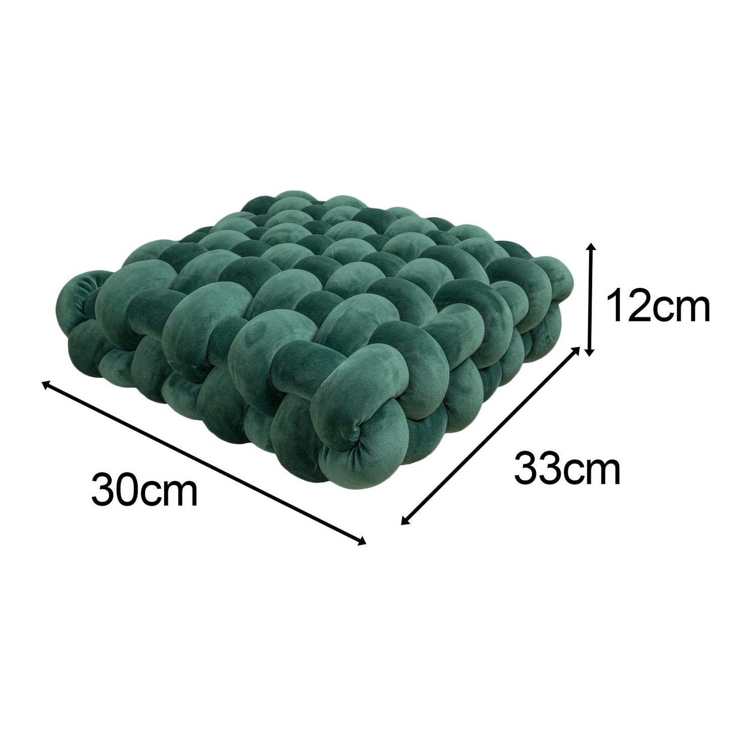 Decorative Throw Pillow Knot Gift Knotted Pillows Couch for Holiday Car Office