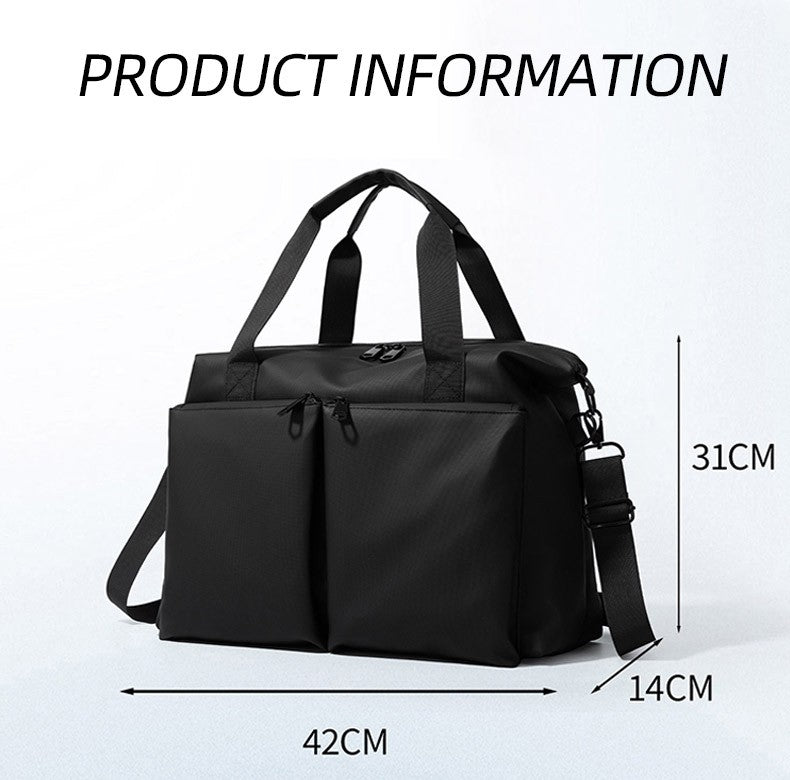 Travel Duffel Handbag Dry Wet Outdoor Business Trip Short Distance Shoulder Bag Large Fitness Gym Yoga Sports Luggage Tote Pack