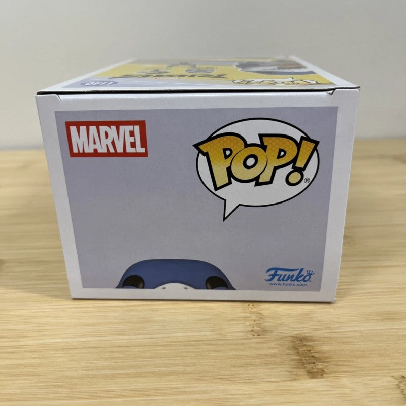 Boneco colecionável oficial e genuíno Funko Pop Marvel Rivals Jeff The Land Shark #1140, 3,2 polegadas, escultura em vinil