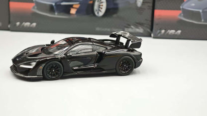 Novidade em Estoque Masdi 1:64 Mclaren Senna 1110 Edição Especial Modelo de Carro Estático em Liga Leve Personalizado Brinquedo de Menino Presente Colecionável