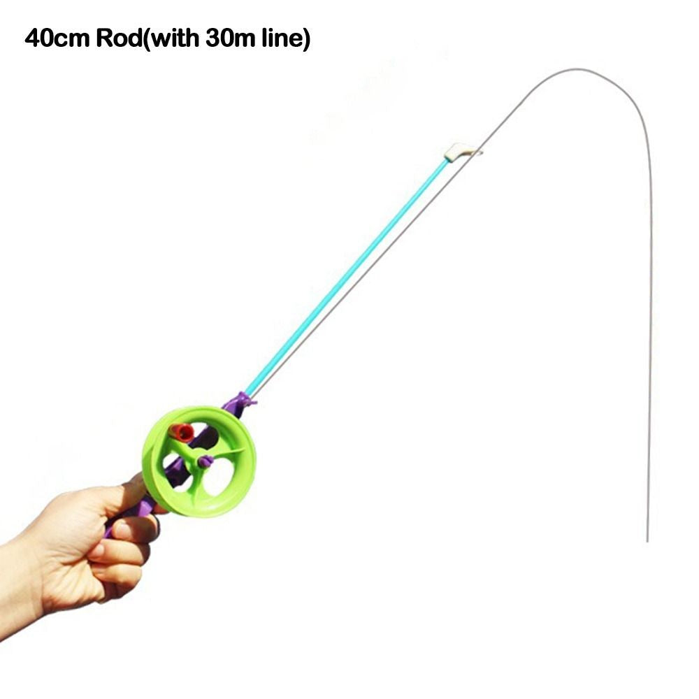Varas de pesca retráteis para gelo 2024 Varas de pesca giratórias de inverno para pesca no gelo 35/40/75/80cm Varões de pesca de gelo para crianças Pesca de inverno no gelo