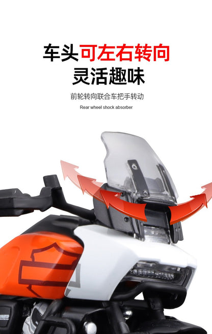 Maisto 1:18 Multiple styles Harley-Davidson Motorcycle 2021 Pan America 1250 Alloy Motorcycle Model Toy Car Collection