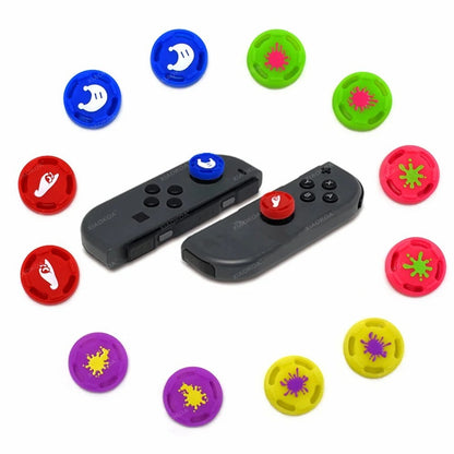 4pcs Silicone Analog Joystick Grips for Nintend Switch JoyCon Controller Thumb Sticks Cap Skin for Switch Lite Cover Accessories