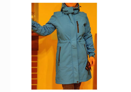 Women's Hiking Jacket Long Soft Shell Fleece Outdoor Windbreaker Camping Trekking Climbing Female Coats Winter