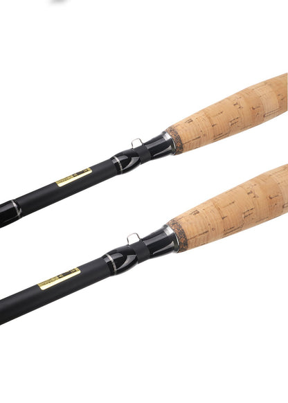 Vara de Pesca de Flycasting Multinó #5-6, 7-Seções/8-Seções Fibra de Carbono para Viagem