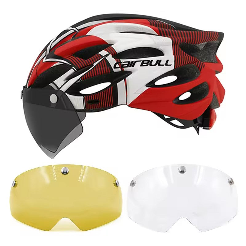 Cairbull Capacetes de Ciclismo MTB Mountain Road Capacete de Bicicleta de Corrida Leve Respirável Led Segurança Capacete de Bicicleta 54-62cm Casco