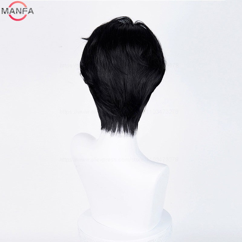 Current fashion trend music singer team role-playing wig Heat Resistant Synthetic Hair Anime Wigs +Wig Cap