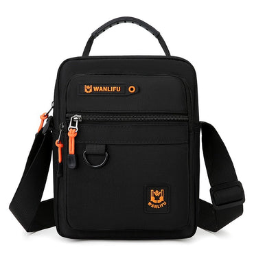 Men's crossbody bag with adjustable shoulder straps, multifunctional single shoulder bag for daily commuting, casual outdoor bag
