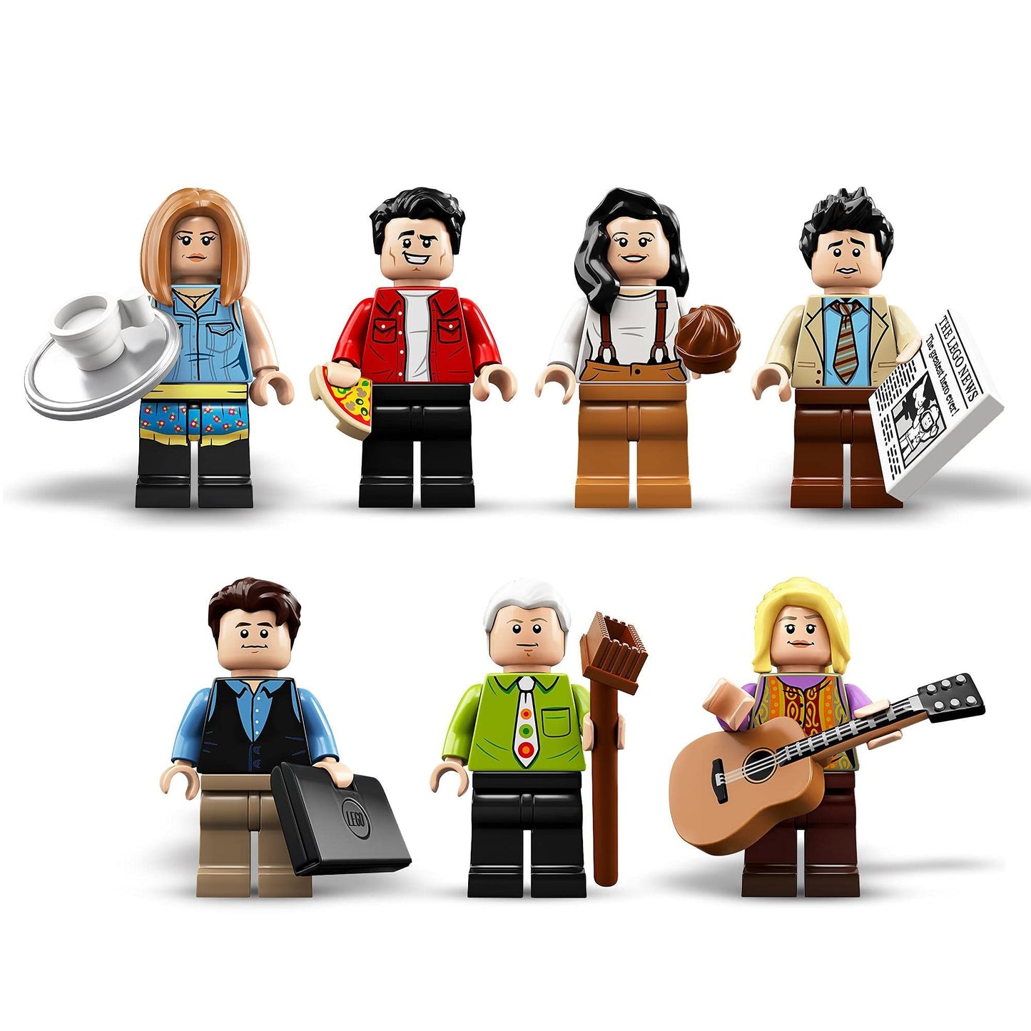 Blocos de Montar LEGO Friends Ideas Central Perk 7 Minifiguras Novas de Setembro de 2019 Brinquedo Presente de Aniversário Natal 21319 1070 Peças