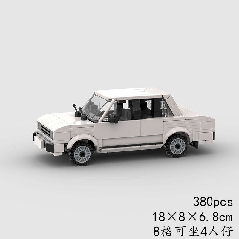 MOC Speed Sports Super Carro de Corrida Blocos de Montar DIY Tijolos Cidade Rally Técnico Grande Veículo de Corrida Presente de Natal Brinquedo