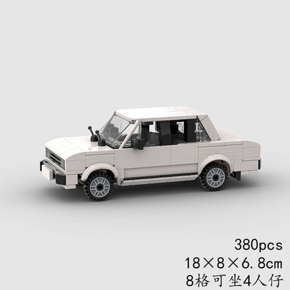 MOC Speed Sports Super Carro de Corrida Blocos de Montar DIY Tijolos Cidade Rally Técnico Grande Veículo de Corrida Presente de Natal Brinquedo