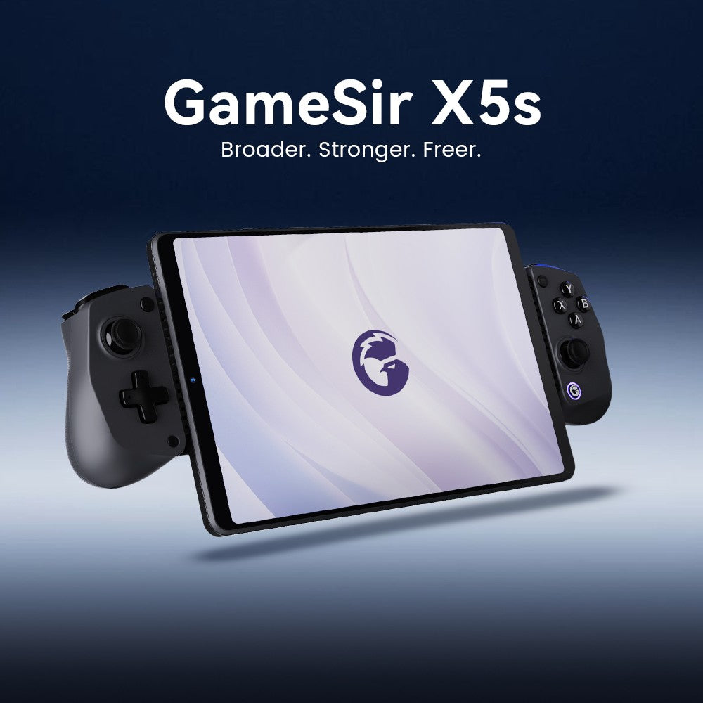 GameSir X5s Wireless Mobile Gaming Controller Bluetooth 2.4GHZ Connection Lightweight Design Hall Effect, No-Drift, App Customization