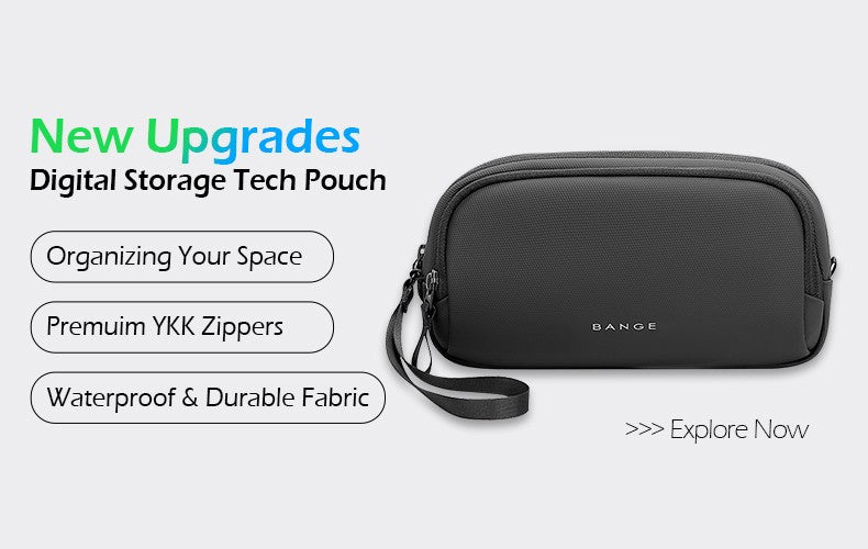 BANGE Travel Backpack Men Business Backpack School Expandable USB Bag Large Capacity 17.3 Laptop Waterproof Fashion Backpack