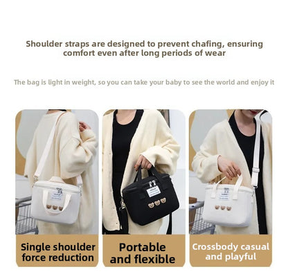 Baby Insulation Breast Milk Bottle Thermal Bag Portable Dot Mummy Travel Infant Feeding Milk Keep Warm Stroller Hang Tote