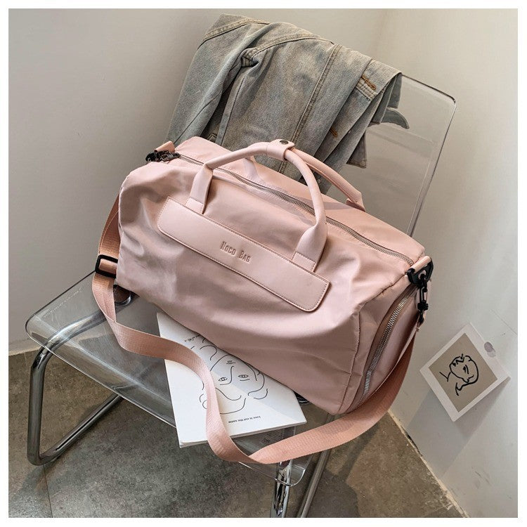 2024 New large Capacity Portable Handbag Leisure Fitness Sports Travel Bag Korean Fashion Receive Gym Bag