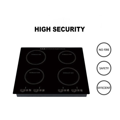 YUNLINLI Factory Electric Hob Four Burners Indution Cooker Cooktop High-power Kitchen Appliances Induction Cooker Stove