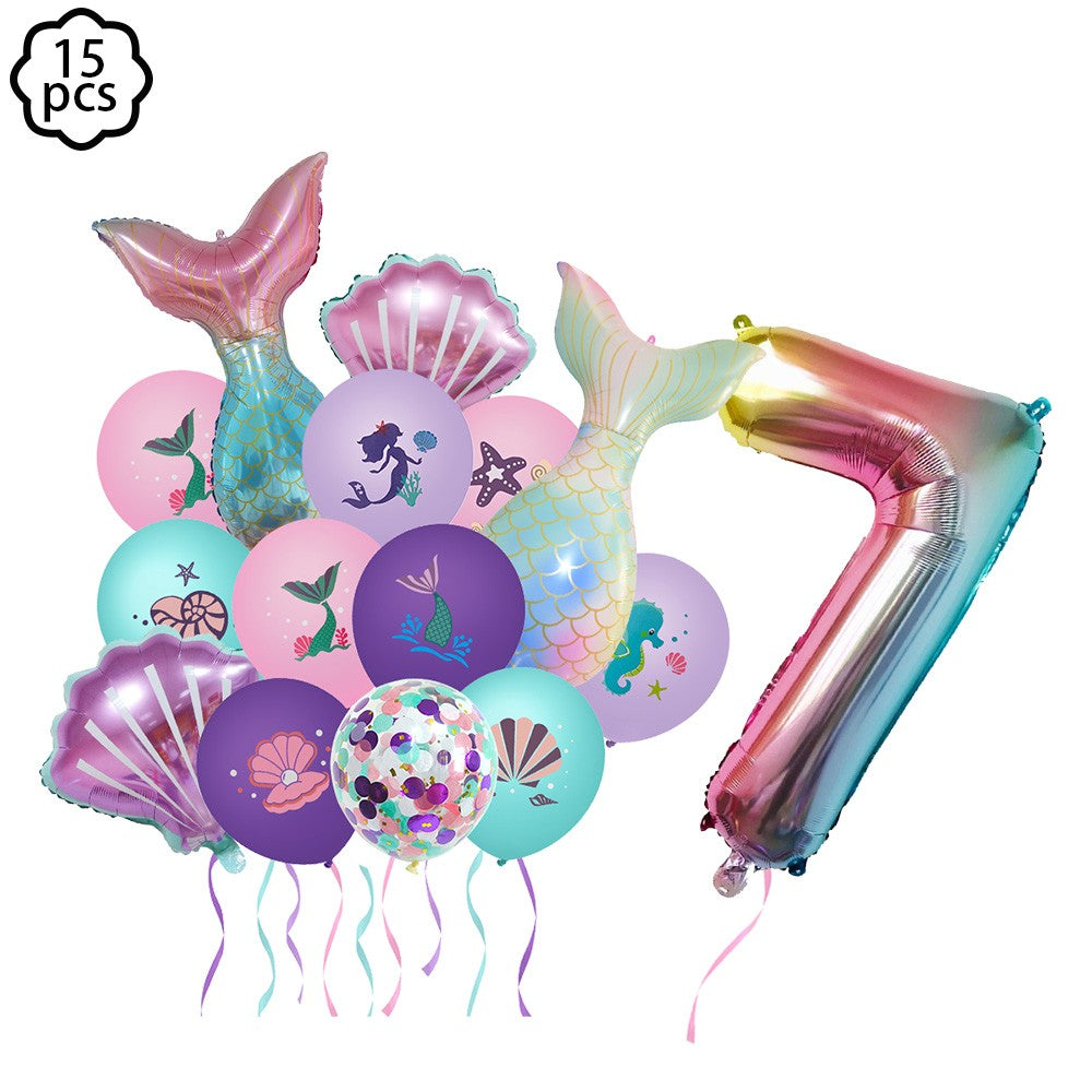Big Upright Mermaid Tail Balloon Mermaid Balloon Wedding Baby Shower Kids Girls Birthday Decor Mermaid Birthday Party Decoration