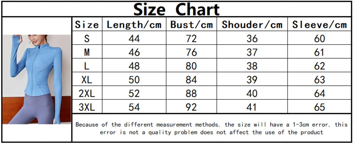 Women Long Sleeve Sport Jacket Spring Summer Gym Workout Coat Yoga Running Sports Cycling Top Casual Zipper Outfit Clothes Chic