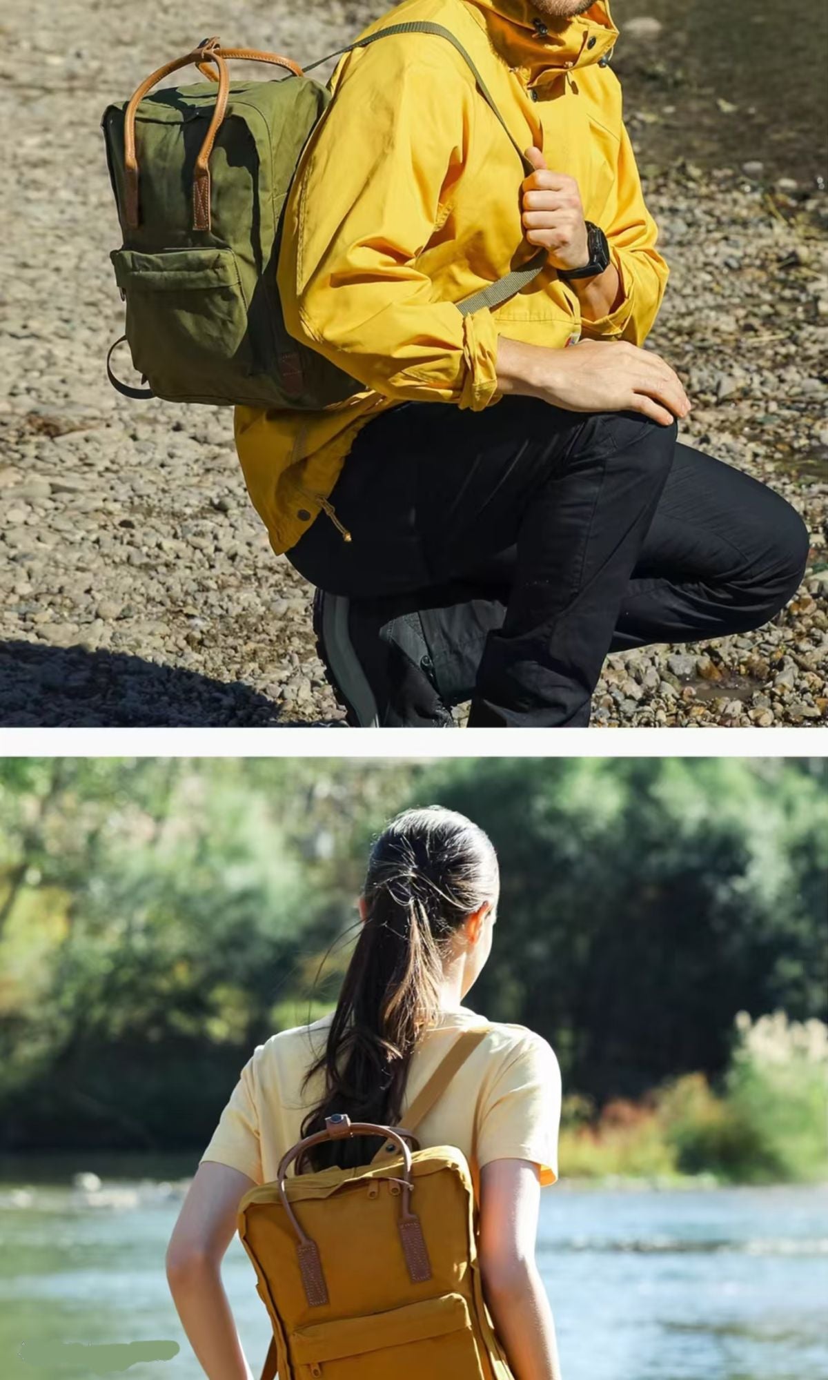 Mochila Casual Li-Ning Arctic do Mesmo Estilo em PU Segunda Geração Impermeável para Estudantes