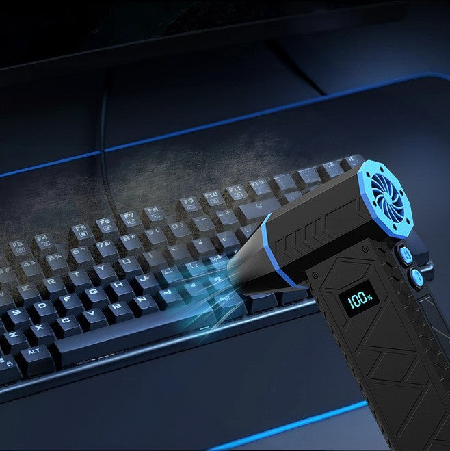 Portable 280000PRM High-speed Turbo Fan Violent with Workinglights 10000mAh Rechargeable Electric Air Duste Home Violent Blower